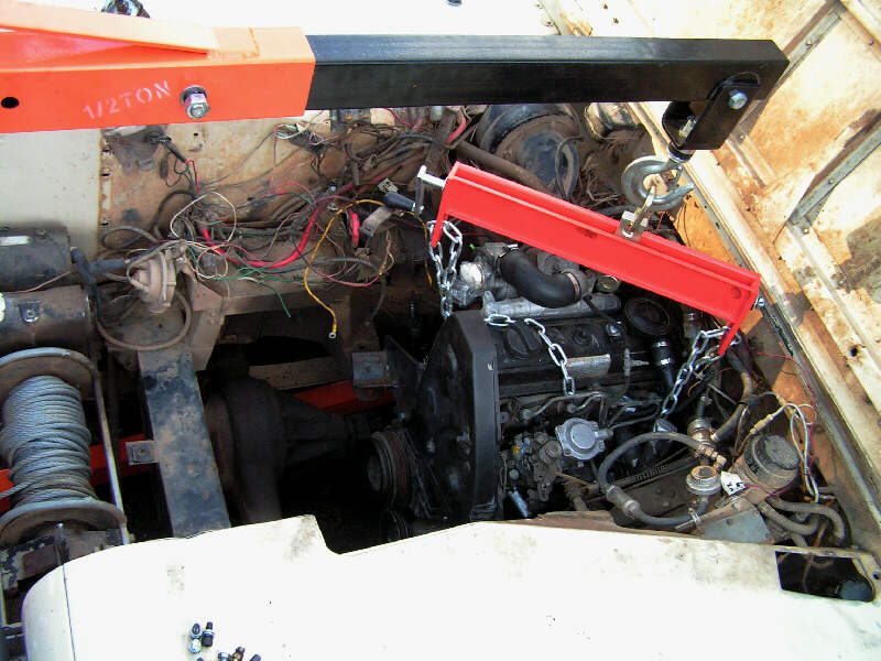 Converting a Series Land Rover to diesel